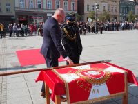 Uroczystości nadania sztandaru dla Komendy PSP w Wągrowcu