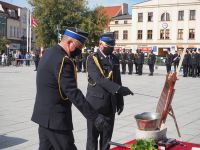 Uroczystości nadania sztandaru dla Komendy PSP w Wągrowcu