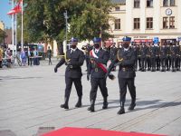 Uroczystości nadania sztandaru dla Komendy PSP w Wągrowcu