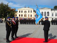 Uroczystości nadania sztandaru dla Komendy PSP w Wągrowcu