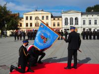 Uroczystości nadania sztandaru dla Komendy PSP w Wągrowcu