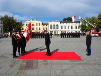 Uroczystości nadania sztandaru dla Komendy PSP w Wągrowcu