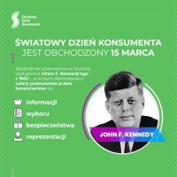 Światowy Dzień Konsumenta - infografika