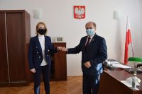 Poseł Marta Kubiak odwiedziła Punkty Szczepień Powszechnych w naszym powiecie