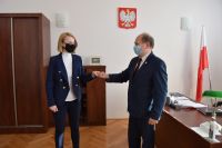 Poseł Marta Kubiak odwiedziła Punkty Szczepień Powszechnych w naszym powiecie