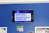 Poseł Marta Kubiak odwiedziła Punkty Szczepień Powszechnych w naszym powiecie