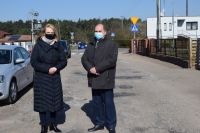 Poseł Marta Kubiak odwiedziła Punkty Szczepień Powszechnych w naszym powiecie