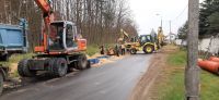 Na Antoniewskiej w Skokach prace "idą pełną parą"