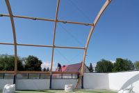 "Balon" przy Zespole Szkół nr 1 powoli znika