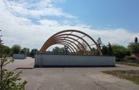 "Balon" przy Zespole Szkół nr 1 powoli znika