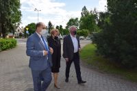 Sekretarz Stanu Jacek Osuch z wizytą w Powiecie Wągrowieckim