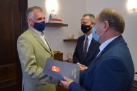 Wizyta Wojewody Wielkopolskiego Michała Zielińskiego w Powiecie Wągrowieckim