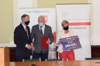 Wizyta Wojewody Wielkopolskiego Michała Zielińskiego w Powiecie Wągrowieckim