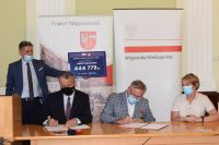 Wizyta Wojewody Wielkopolskiego Michała Zielińskiego w Powiecie Wągrowieckim