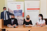 Wizyta Wojewody Wielkopolskiego Michała Zielińskiego w Powiecie Wągrowieckim
