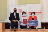 Wizyta Wojewody Wielkopolskiego Michała Zielińskiego w Powiecie Wągrowieckim