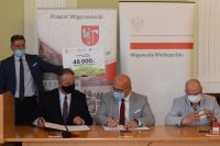 Wizyta Wojewody Wielkopolskiego Michała Zielińskiego w Powiecie Wągrowieckim