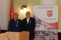 Uroczystość odsłonięcia tablicy upamiętniającej 100 - lecie PCK