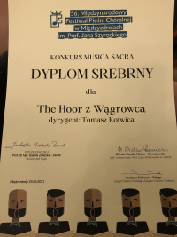Sukcesy wągrowieckiego chóru The Hoor
