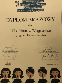 Sukcesy wągrowieckiego chóru The Hoor