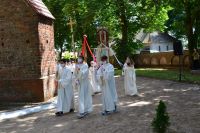 Uroczystości 500. rocznicy konsekracji kościoła pw. Św. Apostołów Piotra i Pawła w Łeknie, fot. Jacek Brzostowski