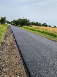 Trwa remont drogi powiatowej nr 1490P w miejscowości Żelice
