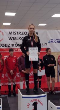 Mistrzostwa Wielkopolski do lat 15 w podnoszeniu ciężarów z sukcesami Zamku Gołańcz