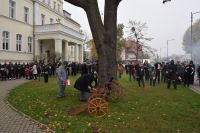 Powiat Wągrowiecki dla Niepodległej - zaśpiewaliśmy razem Mazurka Dąbrowskiego