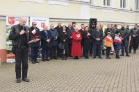 Powiat Wągrowiecki dla Niepodległej - zaśpiewaliśmy razem Mazurka Dąbrowskiego