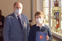 Wręczenie nagród laureatom konkursu „Chcemy oddychać czystym powietrzem”