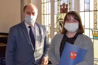 Wręczenie nagród laureatom konkursu „Chcemy oddychać czystym powietrzem”