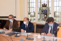 Narada Starosty Wągrowieckiego z burmistrzami i wójtami