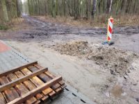 Prace przy rozbudowie ulicy Grzybowej w Wągrowcu idą "pełną parą"