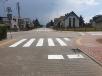 Odbiór końcowy rozbudowanej ulicy Grzybowej w Wągrowcu