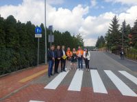 Odbiór końcowy rozbudowanej ulicy Grzybowej w Wągrowcu