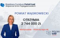 Kolejne dofinansowanie dla Powiatu Wągrowieckiego - infografika