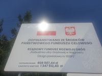 Odbiór końcowy rozbudowanej ulicy Grzybowej w Wągrowcu