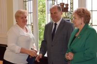 Narada Starosty Wągrowieckiego Tomasza Kranca z dyrektorami szkół i placówek oświatowych prowadzonych Powiat Wągrowiecki -...
