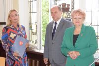 Narada Starosty Wągrowieckiego Tomasza Kranca z dyrektorami szkół i placówek oświatowych prowadzonych Powiat Wągrowiecki -...