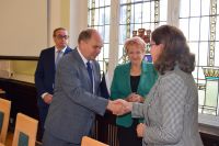 Narada Starosty Wągrowieckiego Tomasza Kranca z dyrektorami szkół i placówek oświatowych prowadzonych Powiat Wągrowiecki -...
