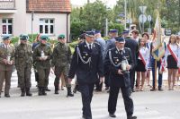 Delegacje złożyły wiązanki pod pomnikiem ofiar wojny przy ul. Kościuszki w Wągrowcu