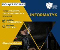 Branżowa Sobota w Wojskowym Centrum Rekrutacji w Pile - infografiki