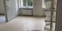 Prace wykończeniowe przy rozbudowie wągrowieckiego szpitala