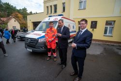 Uroczyste przekazanie rozbudowanego i zmodernizowanego obiektu Szpitala Zespołu Opieki Zdrowotnej w Wągrowcu
