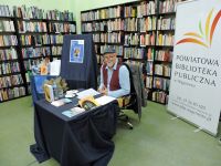 Spotkanie poetyckie z Valerio Orliciem w Powiatowej Bibliotece Publicznej w Wągrowcu