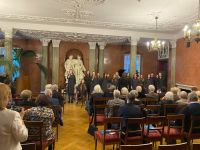 Inauguracja 45. Międzynarodowego Listopada Poetyckiego w Poznaniu - chór GigaVoc