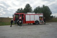 Wręczenie promes na dofinansowanie działalności Młodzieżowych Drużyn Pożarniczych z terenu powiatów chodzieskiego i...