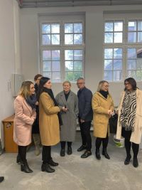 Otwarcie szkolnych warsztatów w Młodzieżowym Ośrodku Wychowawczym w Antoniewie