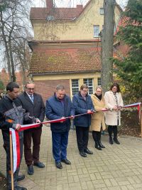 Otwarcie szkolnych warsztatów w Młodzieżowym Ośrodku Wychowawczym w Antoniewie