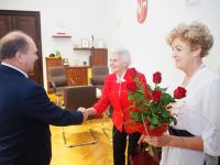 Joanna Domagała z wizytą u Starosty Wągrowieckiego
